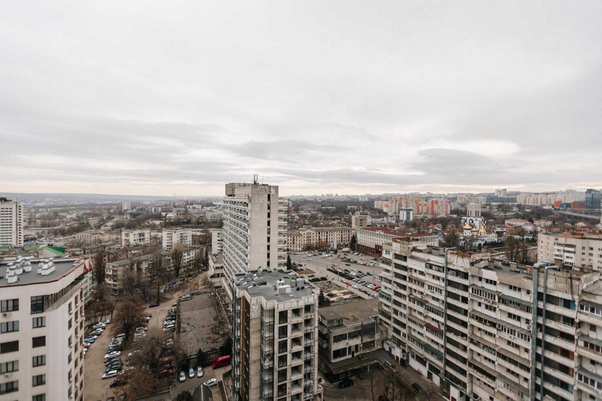 Main Street Sky House Apartments Chişinau Exteriör bild